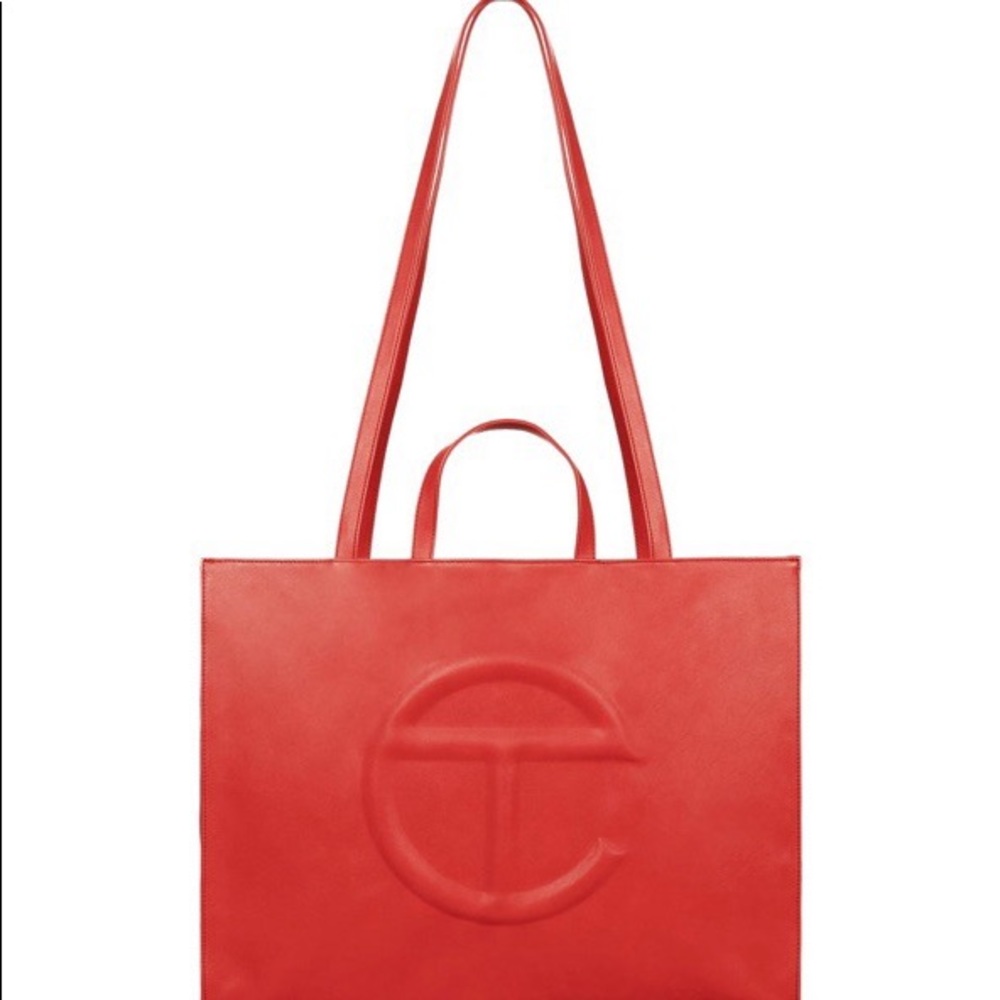 Large Red Telfar Bag - Picture 3 of 4